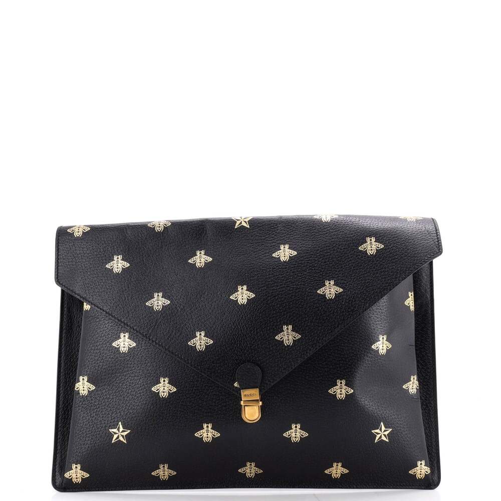 Gucci Bee Envelope Portfolio Printed #313453G86B